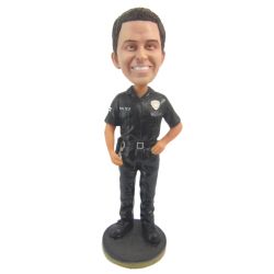 Personalized Police Bobblehead Gift