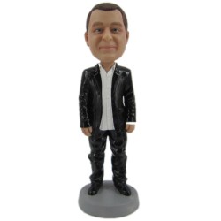 (image for) Father’s Day Gifts Personalized Male Boss Bobbleheads In Suit