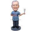 Male Dentist With Tooth Custom Bobblehead Gift