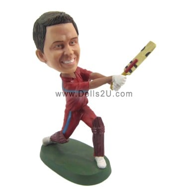 (image for) Custom Cricket Player Bobblehead