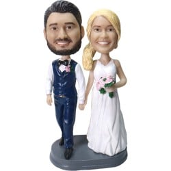  Custom Wedding Bobbleheads Cake Toppers Anniversary Gifts