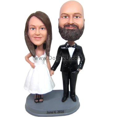 Custom Wedding Cake Topper Bobbleheads