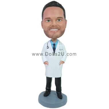 (image for) Custom Male Doctor Bobblehead Gift
