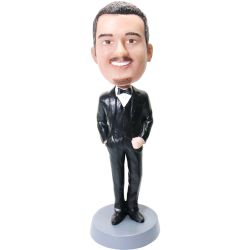 Personalized Groomsmen Bobblehead Gift With Your Face