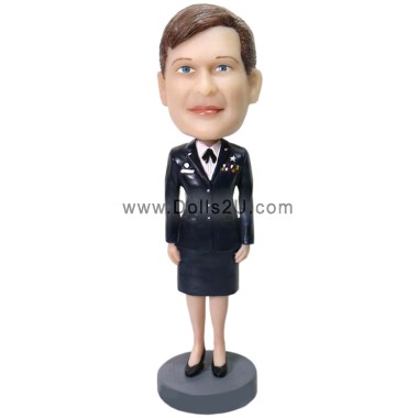 (image for) Female Navy Chief Petty Officer Bobblehead