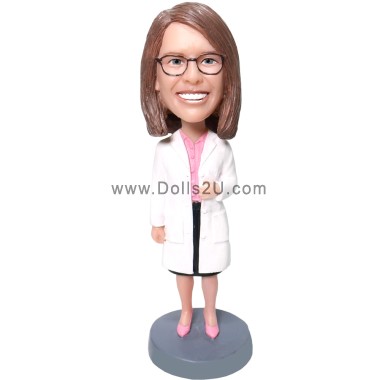 Custom Nurse / Doctor / Dentist Bobbleheads Gifts Sculpted from Your Photos