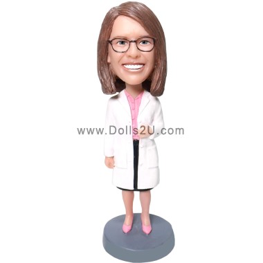  Personalized Female Doctor Bobblehead Unique Gifts For Female Doctors Item:52351