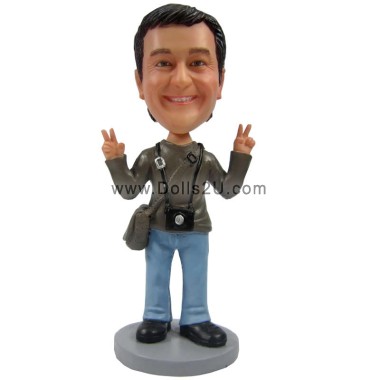 (image for) Custom Photographer Bobblehead