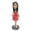 Custom Evening Dress Girl Bobbleheads That Looks Like My Girlfriend