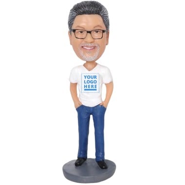 (image for) Male In T-shirt and Jeans With Hands In Pockets