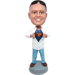 Superhero In Shirt Bobblehead