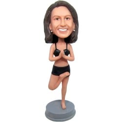  Custom Female Yogi Bobblehead Best Gift For Yoga Lover