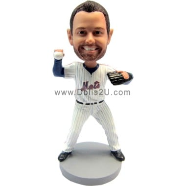  Custom Bobblehead Right Handed Pitcher Baseball Player Any Team Color