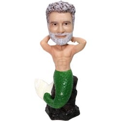  Custom merman bobblehead