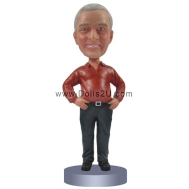  Custom Creative Bobblehead Gift For Dad Item:13537