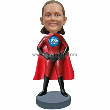 (image for) Custom Super Mom Bobblehead Female Super Boss Bobblehead Gift