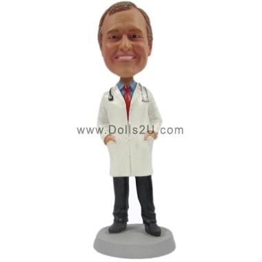 (image for) Custom Male Doctor Bobblehead Gift