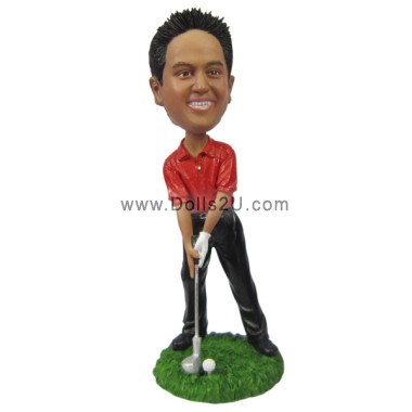 (image for) Custom Golf Bobbleheads Golf Gift For Men