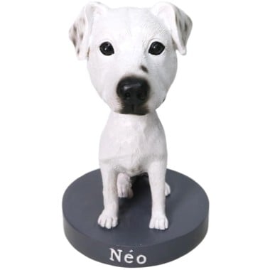 (image for) Fully custom made dog bobblehead - pet dashboard bobblehead