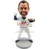 Custom Bobblehead Right Handed Pitcher Baseball Player Any Team Color