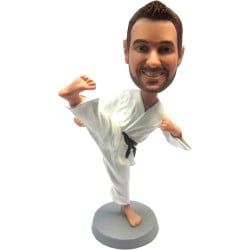 (image for) Custom Bobblehead Taekwondo Gift for Him