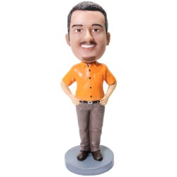  Custom Photo 3D Bobblehead Gift For Him