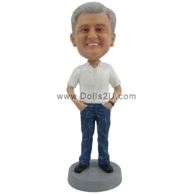 (image for) Personalized Creative Male Bobblehead Gift For Men