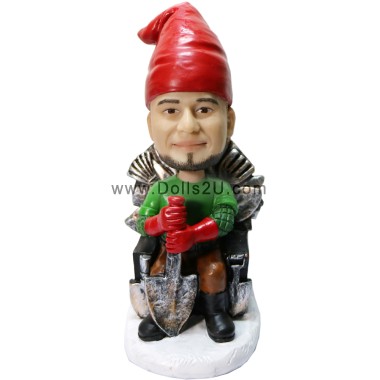 (image for) Personalized Gnome Bobblehead from Your Photo - Game of Gnomes