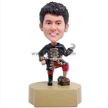 (image for) Custom Pirate Bobblehead From Your Photo