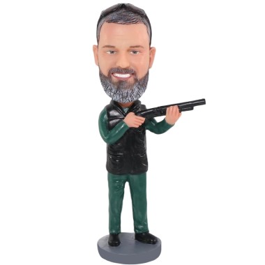 (image for) Custom Hunter Bobblehead Gift For Hunter