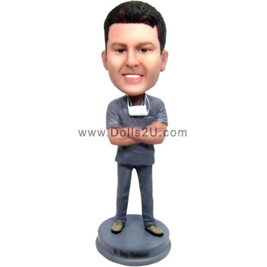 custom bobblehead doctor gift