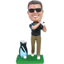 Custom Bobblehead Golf Player Gift For Golfer