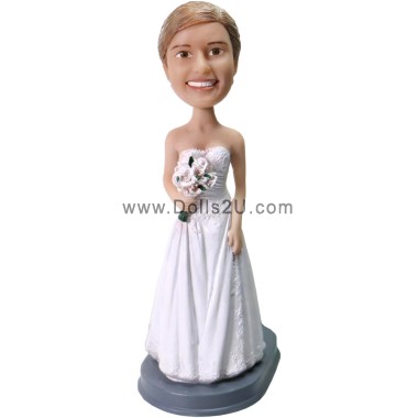 (image for) Custom Bride Bobblehead