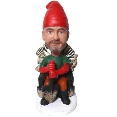 (image for) Personalized Gnome Bobblehead from Your Photo - Game of Gnomes