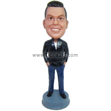 (image for) Custom Personalised Bobblehead Gift For Dad