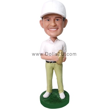 (image for) Custom Bobblehead Male Football Coach Gift For Football Coach