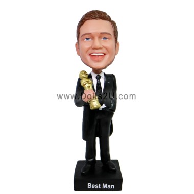  Custom Bobblehead Best Boyfriend Award Item:1531702