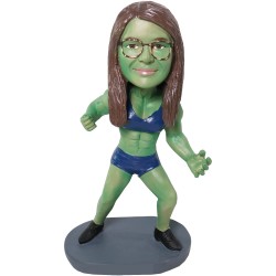 Custom She-Hulk Style Female Bobblehead