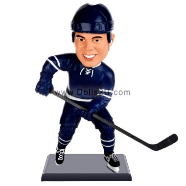  Personalized Hockey Player Bobblehead / Gift For Hockey Player Item:051136