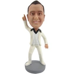 (image for) Personalized Saturday Night Fever / Tony Manero Bobblehead