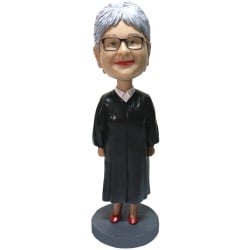 (image for) Custom Female Judge Gift Bobblehead