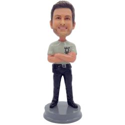 Police bobble head, cop bobblehead