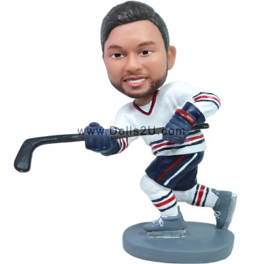 (image for) Custom Ice Hockey Player Bobblehead