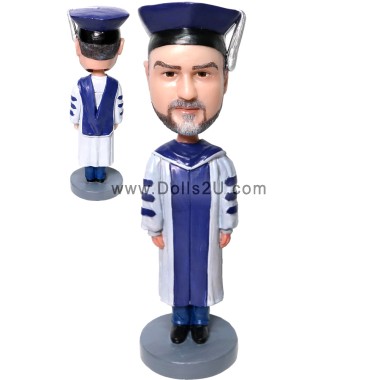  Custom Male Graduation Bobblehead Item:46655