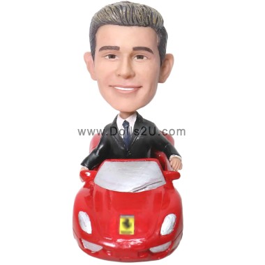 (image for) Male in a car