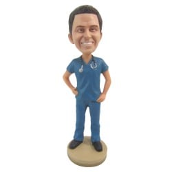 (image for) Male Nurse / Doctor Gift Custom Bobbleheads