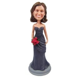  Personalized Bride Bobblehead