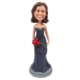 (image for) Personalized Bride Bobblehead