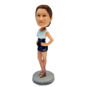 (image for) Personalized Creative Photo 3D Female Bobblehead Gifts For Women
