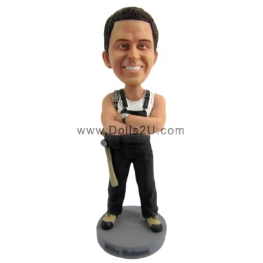 (image for) Personalized Repairman Bobblehead Gift For Dad